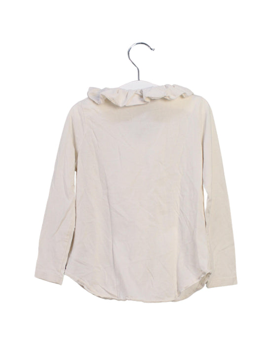 A Ivory Long Sleeve Tops from Ralph Lauren in size 2T for girl. (Back View)