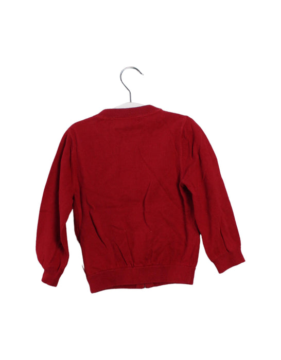 A Red Knit Sweaters from Burberry in size 12-18M for neutral. (Back View)