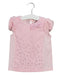 A Pink Short Sleeve Tops from Nicholas & Bears in size 2T for girl. (Front View)