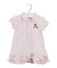 A Pink Short Sleeve Dresses from Ralph Lauren in size 6-12M for girl. (Front View)