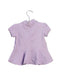 A Purple Short Sleeve Polos from Ralph Lauren in size 6-12M for girl. (Back View)