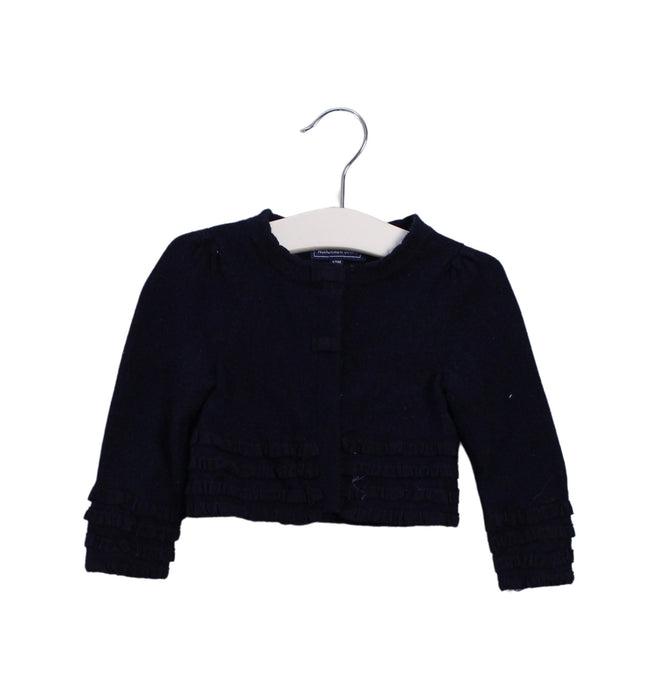 A Navy Knit Sweaters from Nicholas & Bears in size 6-12M for girl. (Front View)