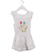 A White Sleeveless Rompers from Kidsagogo in size 4T for girl. (Front View)