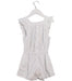 A White Sleeveless Rompers from Kidsagogo in size 4T for girl. (Back View)