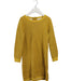 A Yellow Sweater Dresses from Chloe in size 5T for girl. (Front View)