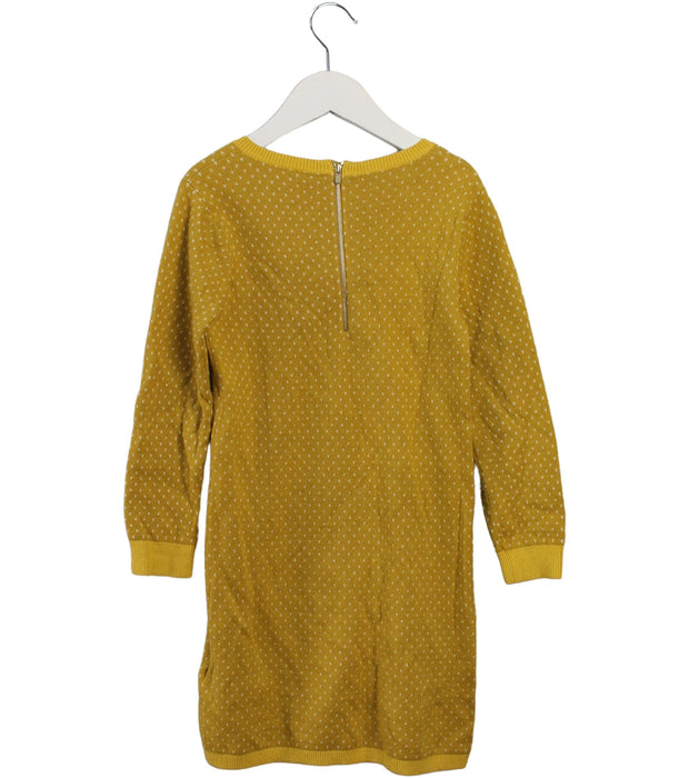 A Yellow Sweater Dresses from Chloe in size 5T for girl. (Back View)