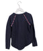 A Navy Crewneck Sweatshirts from Polo Ralph Lauren in size 6T for girl. (Back View)