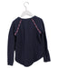 A Navy Crewneck Sweatshirts from Polo Ralph Lauren in size 6T for girl. (Back View)