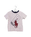 A White Short Sleeve T Shirts from Polo Ralph Lauren in size 2T for boy. (Front View)