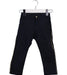 A Black Casual Pants from Petit Bateau in size 2T for girl. (Front View)