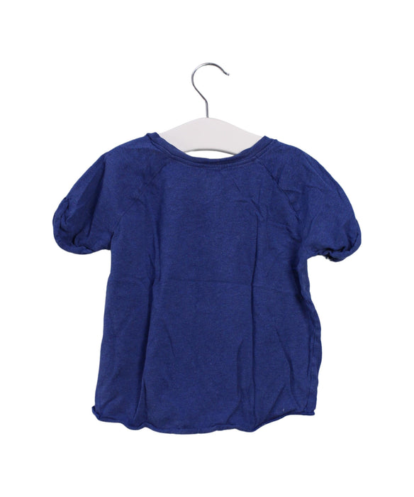 A Blue Short Sleeve Tops from COS in size 12-18M for girl. (Back View)