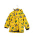 A Yellow Rain Jackets from Korango in size 2T for boy. (Front View)