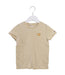 A Beige Short Sleeve Tops from Tommy Hilfiger in size 7Y for boy. (Front View)