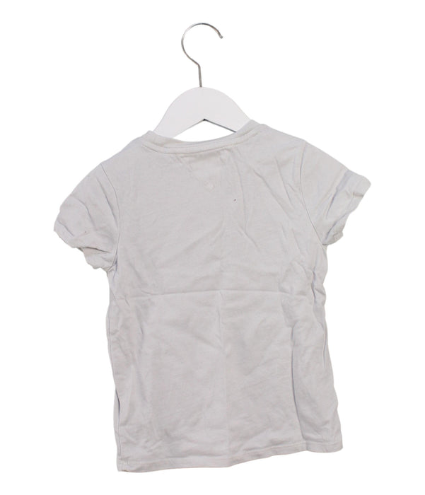 A White Short Sleeve Tops from Tommy Hilfiger in size 7Y for boy. (Back View)