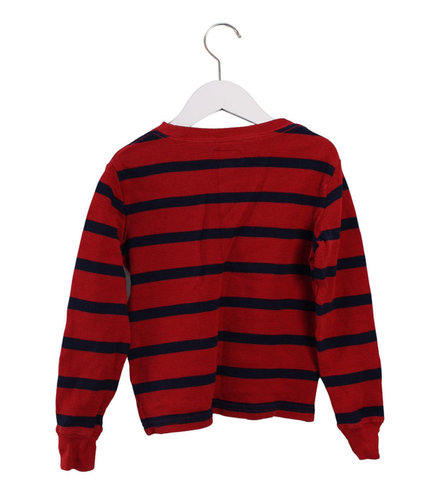 A Red Knit Sweaters from Polo Ralph Lauren in size 6T for boy. (Back View)