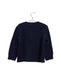 A Blue Buttoned Sweatshirts from Janie & Jack in size 2T for boy. (Back View)
