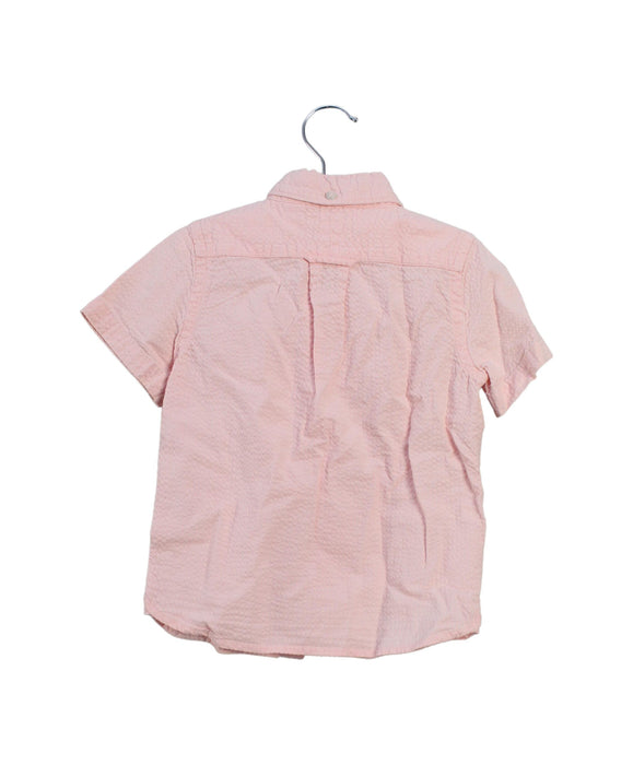 A Peach Short Sleeve Tops from Janie & Jack in size 2T for girl. (Back View)