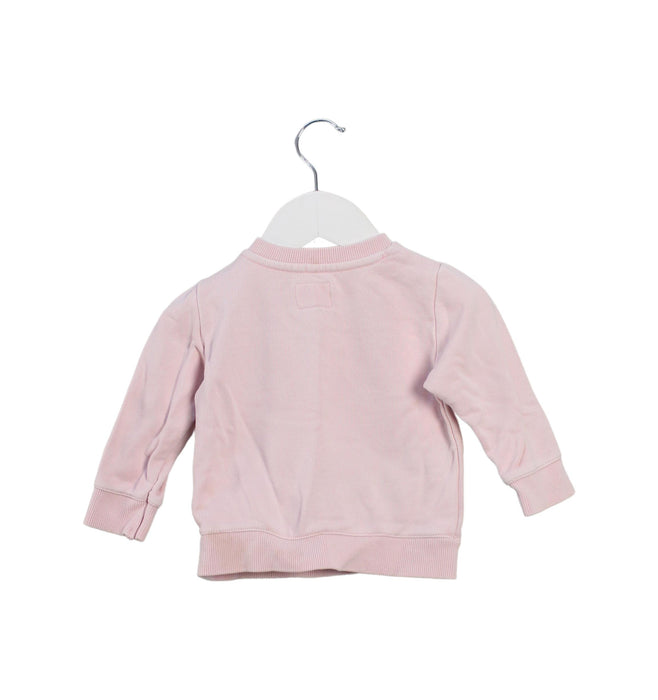 A Pink Crewneck Sweatshirts from Country Road in size 3-6M for girl. (Back View)