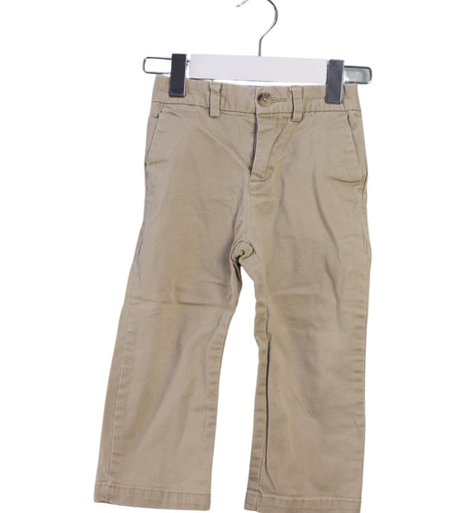 A Beige Casual Pants from Ralph Lauren in size 2T for boy. (Front View)