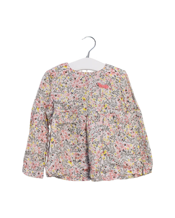 A Pink Long Sleeve Tops from Sergent Major in size 4T for girl. (Front View)