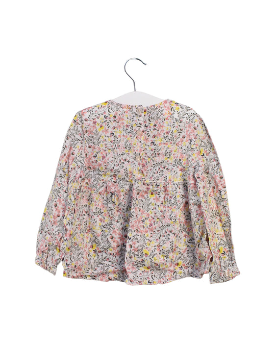 A Pink Long Sleeve Tops from Sergent Major in size 4T for girl. (Back View)