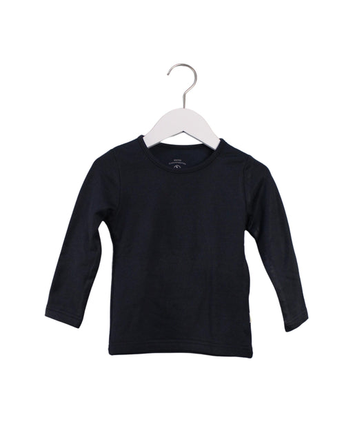 A Black Long Sleeve Tops from Aigle in size 4T for girl. (Front View)