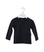 A Black Long Sleeve Tops from Aigle in size 4T for girl. (Front View)