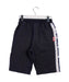 A Black Shorts from Marvel in size 8Y for boy. (Back View)