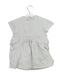 A Green Short Sleeve Dresses from Chloe in size 6-12M for girl. (Back View)