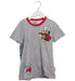 A Grey Short Sleeve T Shirts from Marvel in size 10Y for boy. (Front View)