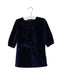 A Navy Long Sleeve Dresses from Billieblush in size 6-12M for girl. (Front View)