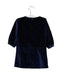 A Navy Long Sleeve Dresses from Billieblush in size 6-12M for girl. (Back View)