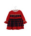 A Red Sweater Dresses from Miranda in size 3T for girl. (Back View)