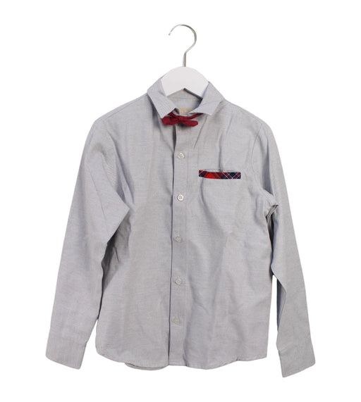 A Grey Shirts from Chickeeduck in size 7Y for boy. (Front View)
