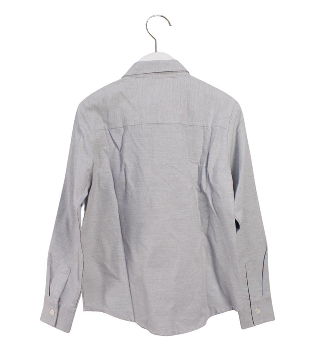 A Grey Shirts from Chickeeduck in size 7Y for boy. (Back View)