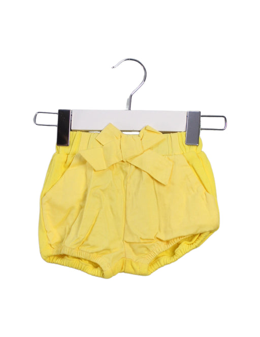 A Yellow Bloomers from Seed in size 3-6M for girl. (Front View)