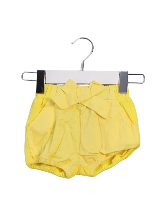 A Yellow Bloomers from Seed in size 3-6M for girl. (Front View)