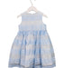 A Blue Sleeveless Dresses from Chickeeduck in size 4T for girl. (Back View)