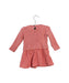 A Pink Sweater Dresses from Seed in size 3-6M for girl. (Back View)