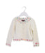 A White Cardigans from Catimini in size 3T for girl. (Front View)