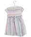 A Blue Short Sleeve Dresses from Ancar in size 3T for girl. (Back View)