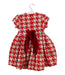 A Red Short Sleeve Dresses from Balloon Chic in size 2T for girl. (Back View)