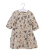 A Beige Long Sleeve Dresses from Bonpoint in size 3T for girl. (Front View)