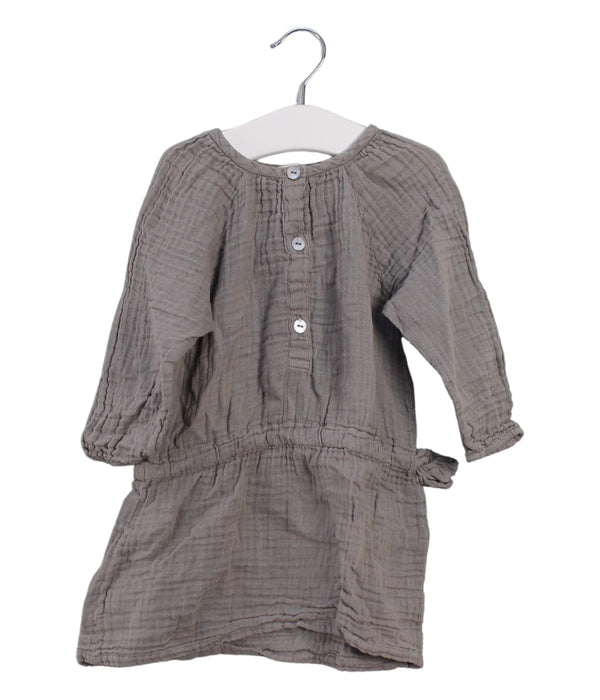 A Grey Long Sleeve Dresses from Numero 74 in size 2T for girl. (Front View)