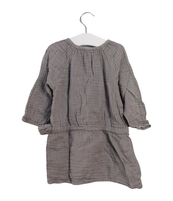 A Grey Long Sleeve Dresses from Numero 74 in size 2T for girl. (Back View)