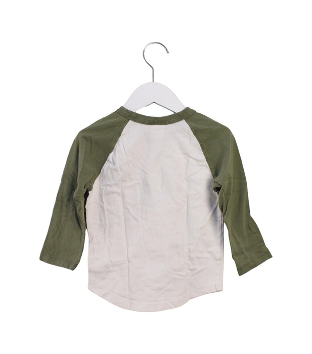 A Green Long Sleeve Tops from Hanna Andersson in size 4T for boy. (Back View)