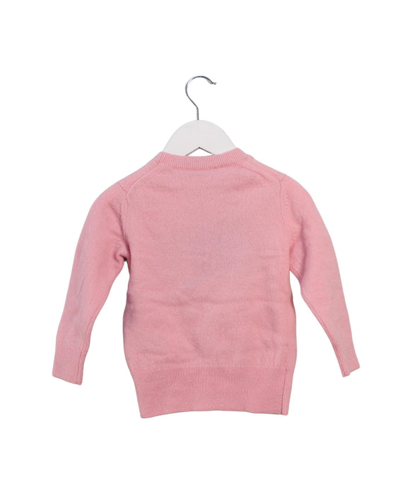 A Pink Knit Sweaters from Acne Studios in size 3T for girl. (Back View)