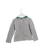 A Grey Long Sleeve Tops from Akala Ono in size 4T for girl. (Back View)