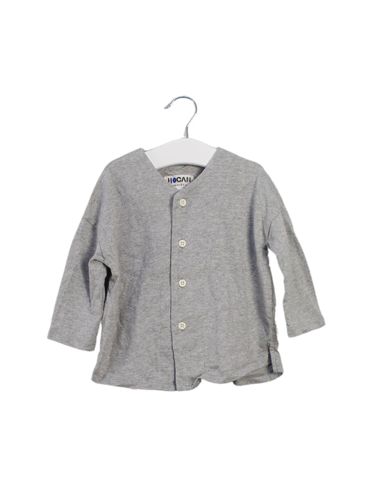 A Grey Long Sleeve Tops from Markey's in size 2T for neutral. (Front View)