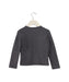 A Grey Long Sleeve Tops from Simonetta in size 4T for girl. (Back View)